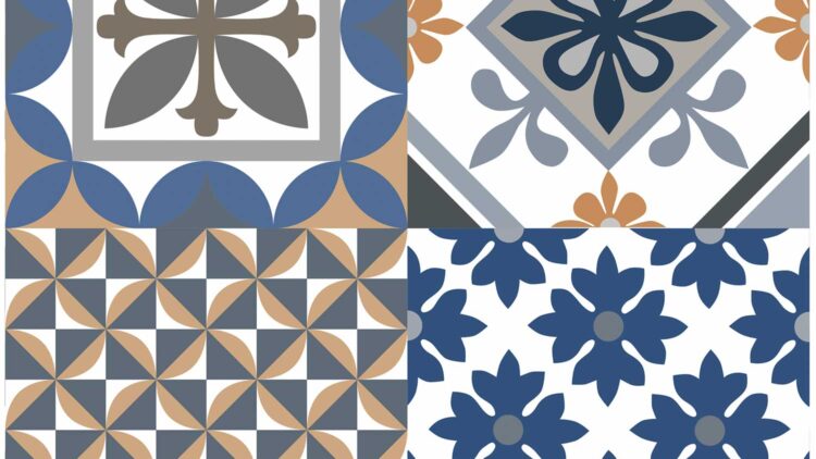 Medallion Azul Decor